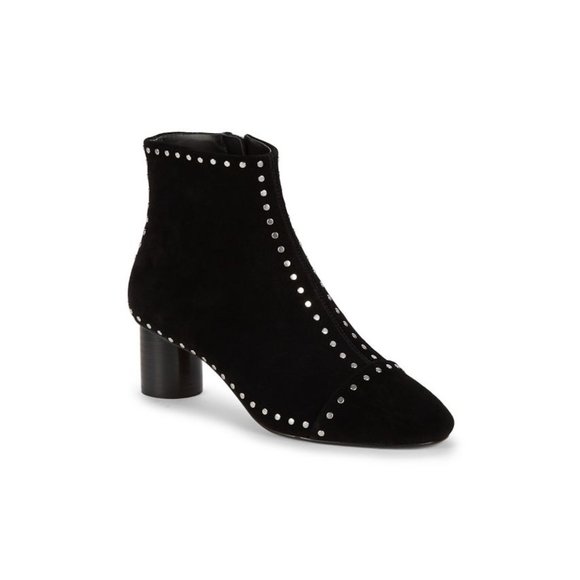 Rebecca Minkoff Shoes Rebecca Minkoff Amaira Studded Suede Booties